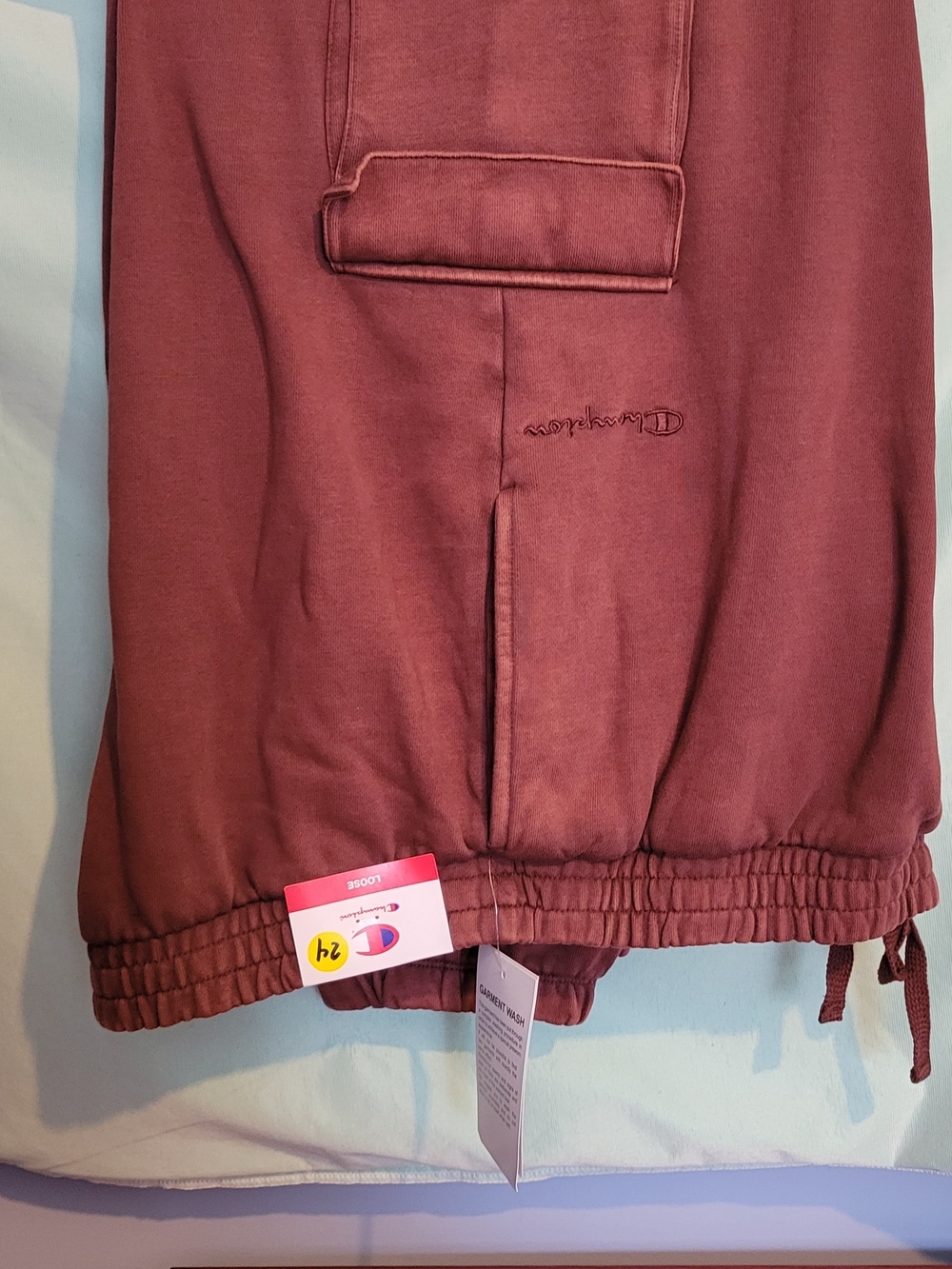 Champion Kids Maroon Cargo Sweatpants